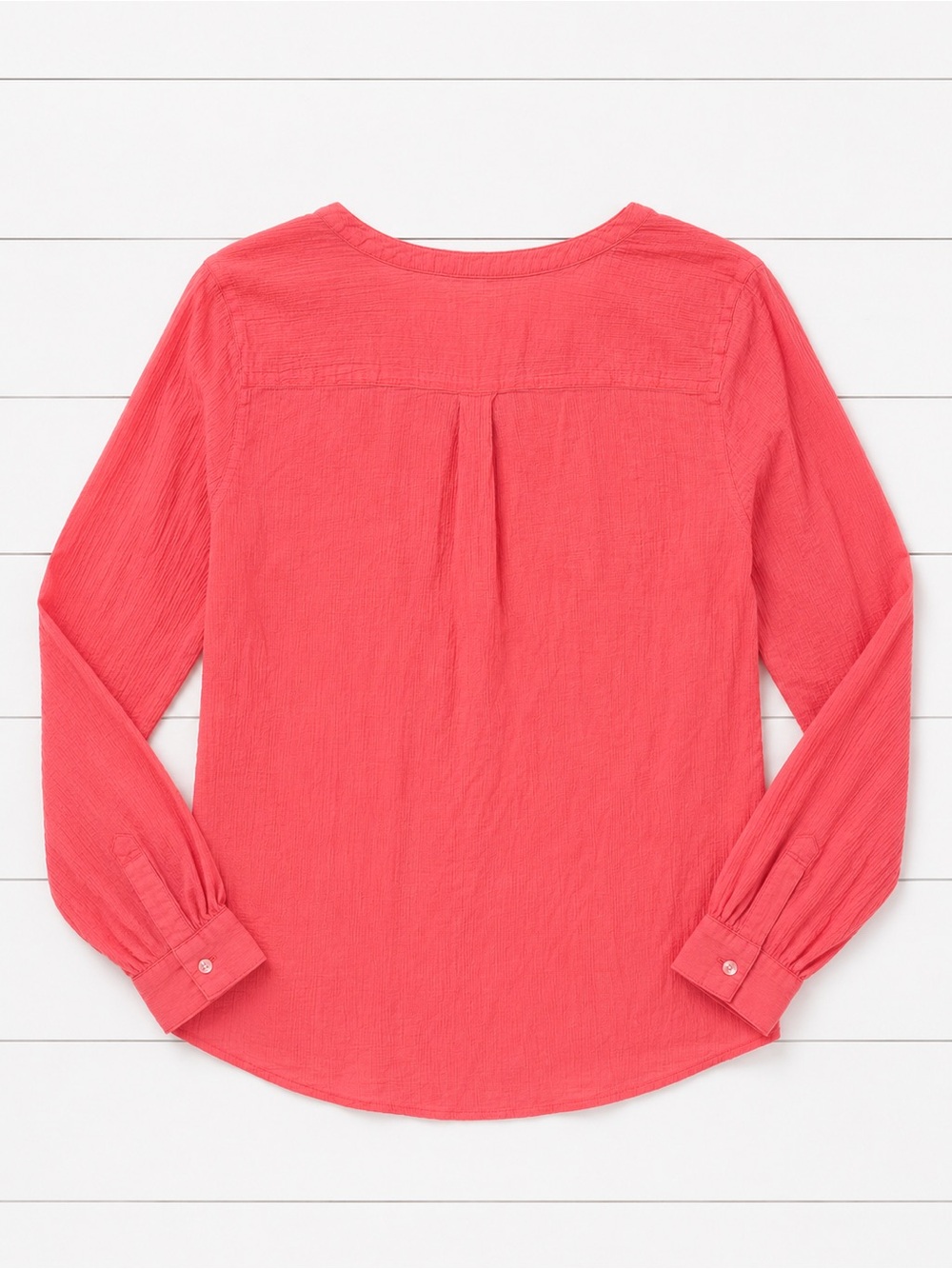 Old Navy Coral Pink Button-Front Lightweight Blouse - XL - Picture 4 of 5